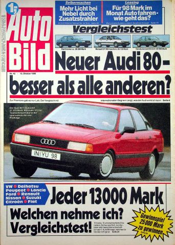 Deckblatt Auto Bild (42/1986)